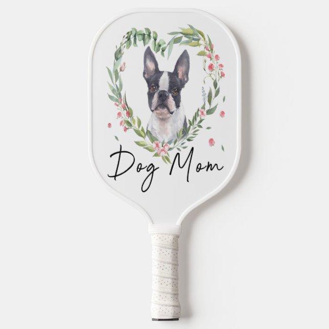 Raquette De Pickleball Boston Terrier Padde Pickleball | Cute Itém (Recto)