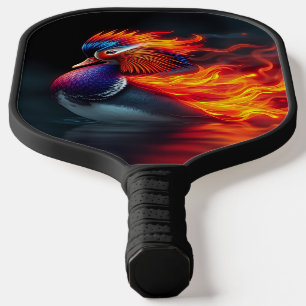 Raquette De Pickleball Boyon de flamme éblouissant canard mandarin chaud
