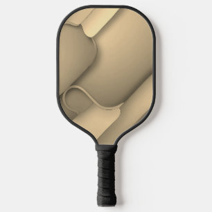 Raquette De Pickleball Brown Hues Art moderne