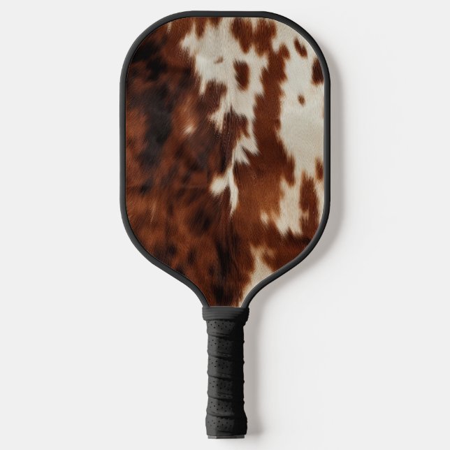 Raquette De Pickleball Brown noir blanc (Recto)