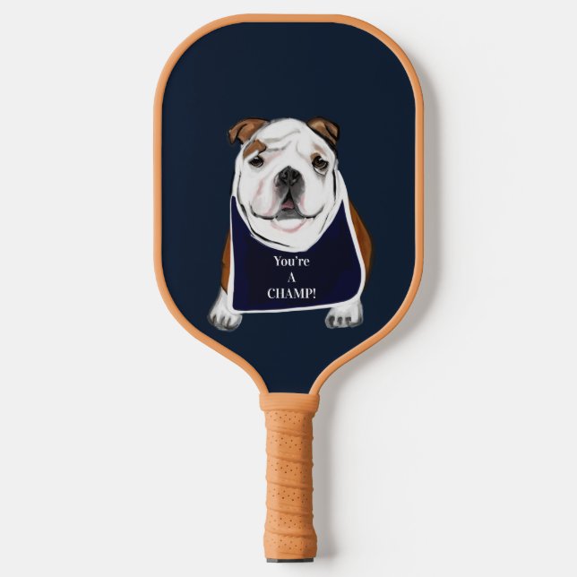 RAQUETTE DE PICKLEBALL BULLDOG (Recto)