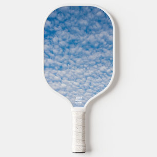 Raquette De Pickleball Bulle Mammatus Nuages Ciel Bleu Photo 2 faces