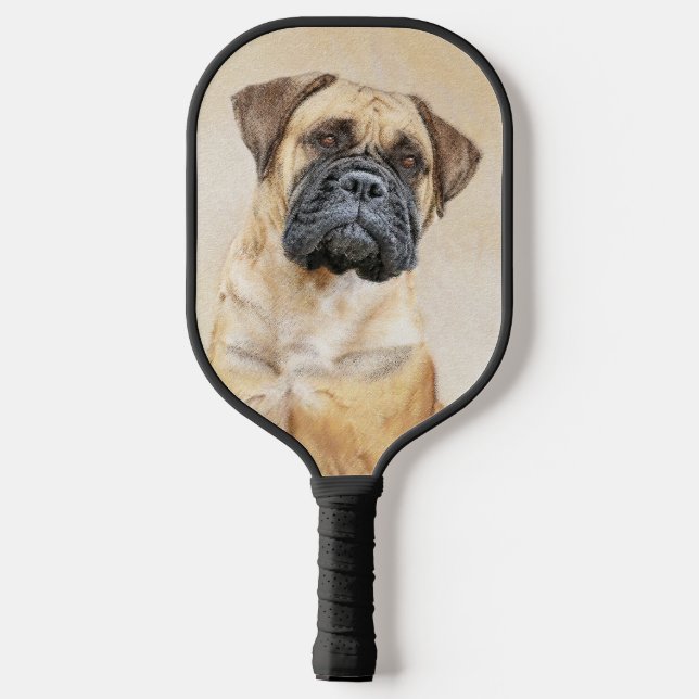 Raquette De Pickleball Bullmastiff Peinture - Joli chien d'origine Pickl (Verso)