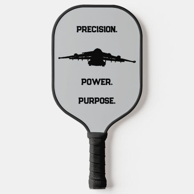 RAQUETTE DE PICKLEBALL C-17 GLOBEMASTER PUISSANCE PRÉCISION OBJECTIF (Recto)