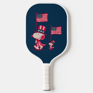 Raquette De Pickleball cacahuètes   American Summer Old Glory