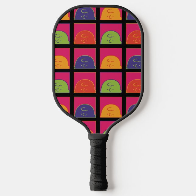 Raquette De Pickleball cacahuètes | Art Pop moderne C'est Charlie Brown (Recto)