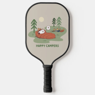 Raquette De Pickleball cacahuètes   Campeurs de couchage Snoopy & Woodsto