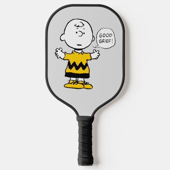Raquette De Pickleball cacahuètes | Good Grief Charlie Brown (Recto)