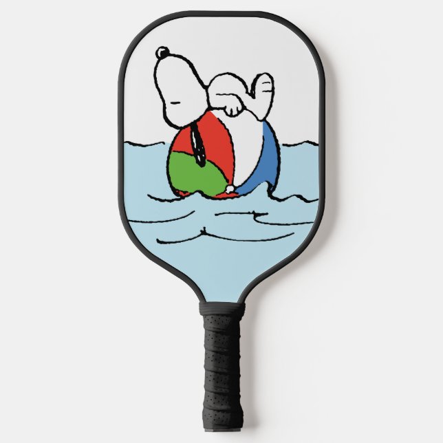 Raquette De Pickleball cacahuètes | Snoopy Beach Ball Beach (Recto)