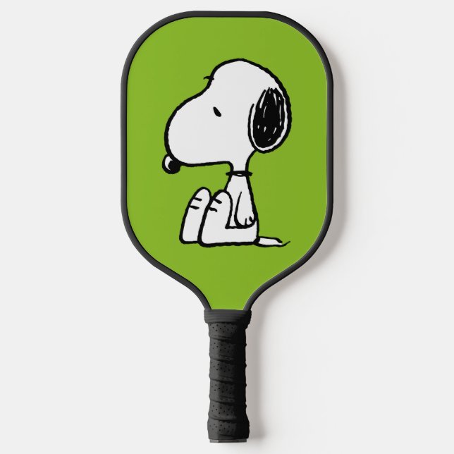 Raquette De Pickleball cacahuètes | Snoopy En Bas (Recto)