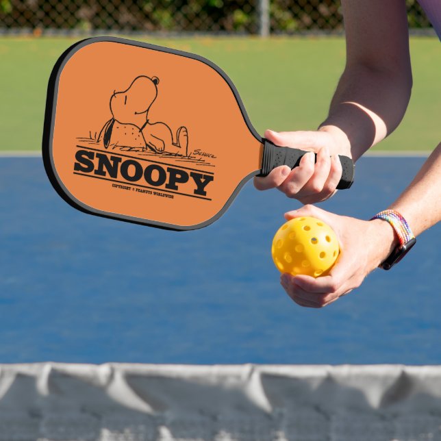 Raquette De Pickleball cacahuètes | Snoopy Reest Break (Insitu)