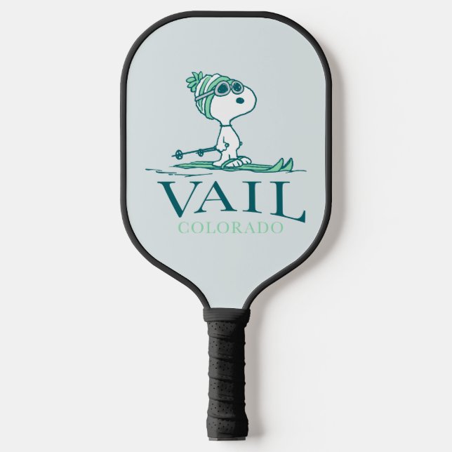 Raquette De Pickleball cacahuètes | Snoopy Vail Colorado (Recto)