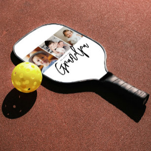 Raquette De Pickleball Cadeau de collage de photos personnalisé pour gran