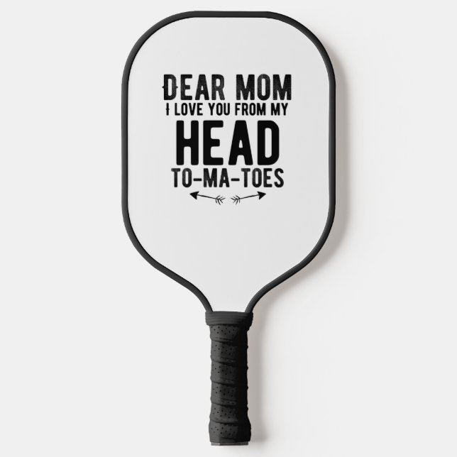 Raquette De Pickleball cadeau de jour mère drôle pour mère maman (Recto)