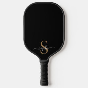 Raquette De Pickleball Cadeau Personnalisé Nom Personnalisé Écriture Élég