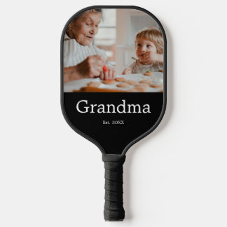 Raquette De Pickleball Cadeau photo amusant établi par grand-mère