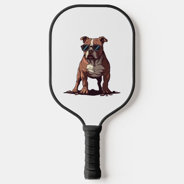 Raquette De Pickleball Cadeaux du propriétaire de Pitbull (Recto)