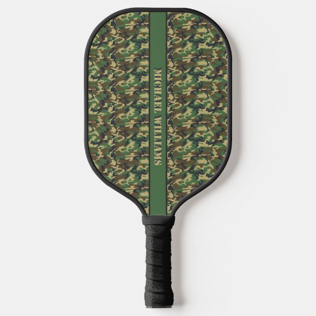 Raquette De Pickleball Camo laitier bois personnalisé Imprimer (Recto)