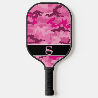 Raquette De Pickleball Camouflage Camouflage Camouflage Rose