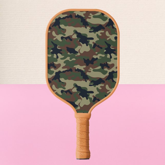 Raquette De Pickleball Camouflage de fond de vallée  (Créateur téléchargé)