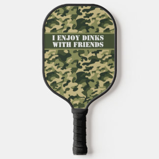 Raquette De Pickleball Camouflage vert personnalisé de l'Armée de terre 2