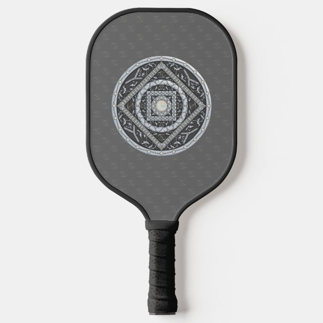 Raquette De Pickleball Cancer Mandala (Recto)