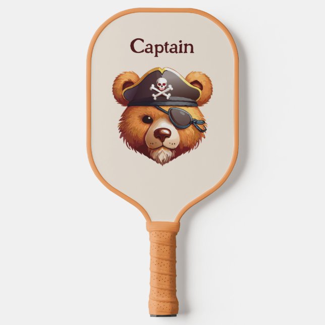Raquette De Pickleball Capitaine Bear (Recto)