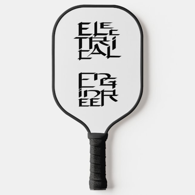 Raquette De Pickleball Caractère du génie électrique (Recto)