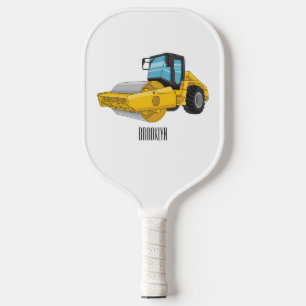 Raquette De Pickleball Caricature à rouleaux de route