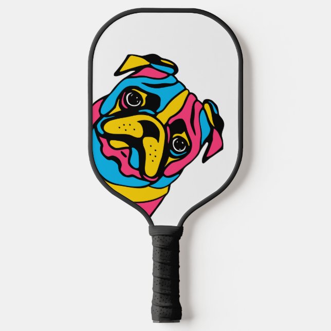 Raquette De Pickleball carlin 3 tons personnalisable (Recto)
