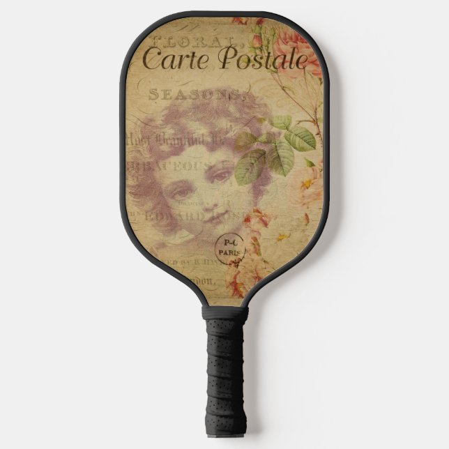 Raquette De Pickleball Carte Paddle Postale Pickleball (Recto)