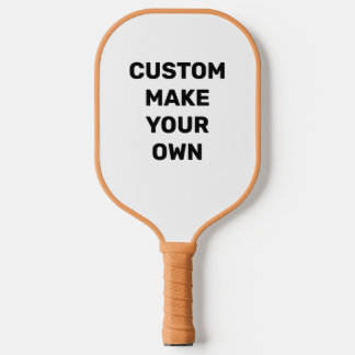 Raquette De Pickleball Carte personnalisée PICKLEBALL PADDLE Blank - TAN