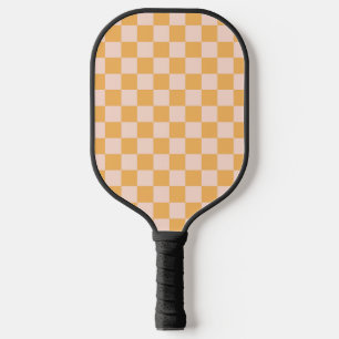 Raquette De Pickleball Carton de contrôle en soie orange et écru