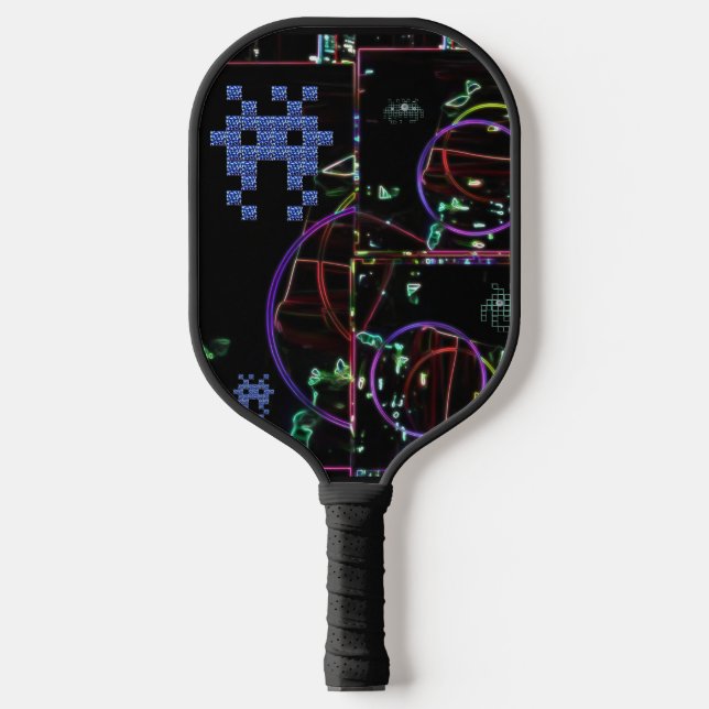 Raquette De Pickleball Cascade de jeux électroniques (Recto)