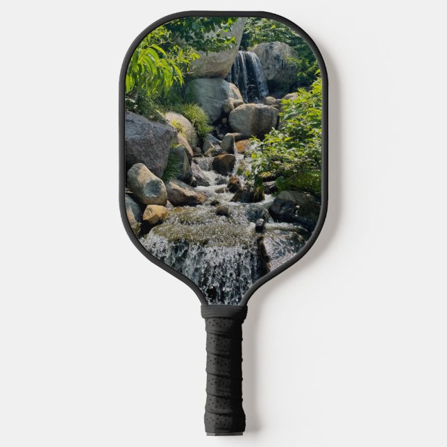 Raquette De Pickleball Cascade forestière | verdure forestière (Recto)