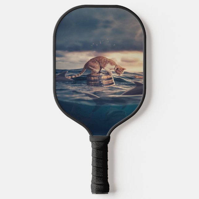 Raquette De Pickleball Cat Nap Dream ou cauchemar (Recto)