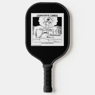 Raquette De Pickleball Cauchemar des limaces Classique LTCartoons Bande d