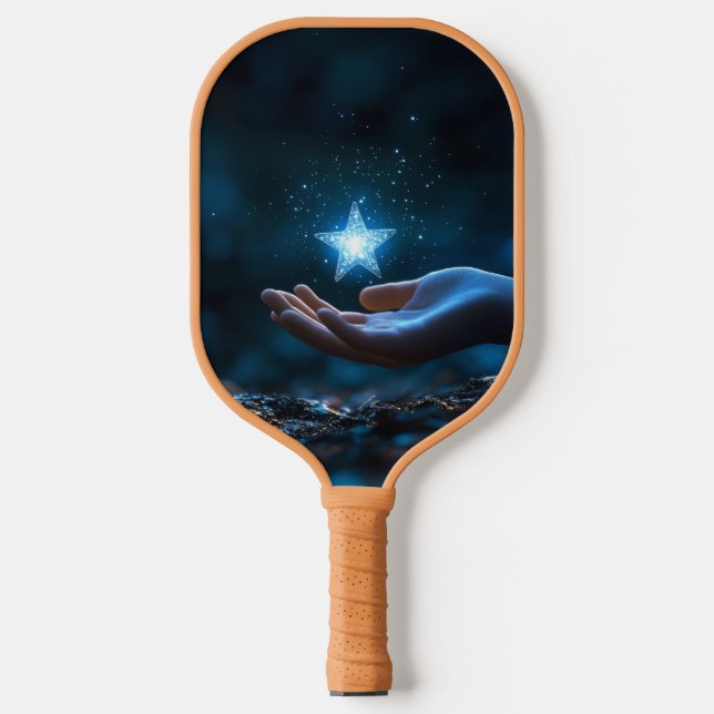 Raquette De Pickleball Celestial Star Magic Pickleball Paddle | 8 oz (Recto)
