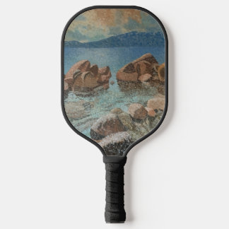 Raquette De Pickleball Cercle de Stones Lake Tahoe Impressionnisme