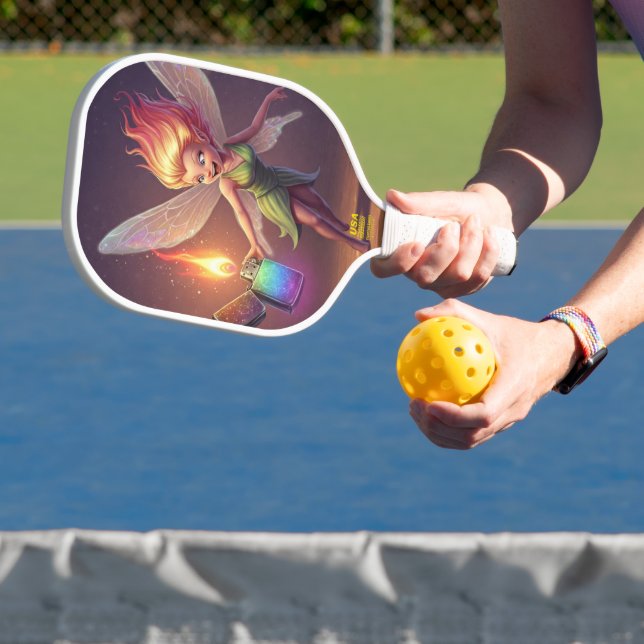 Raquette De Pickleball Cérémonie de mariage de fée mignonne (Insitu)