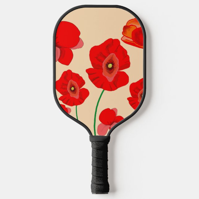 Raquette De Pickleball Champ Red Poppy (Recto)