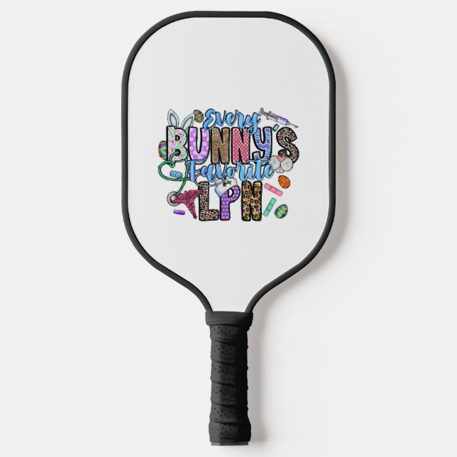 Raquette De Pickleball Chaque Bunnys Favori LPN (Recto)
