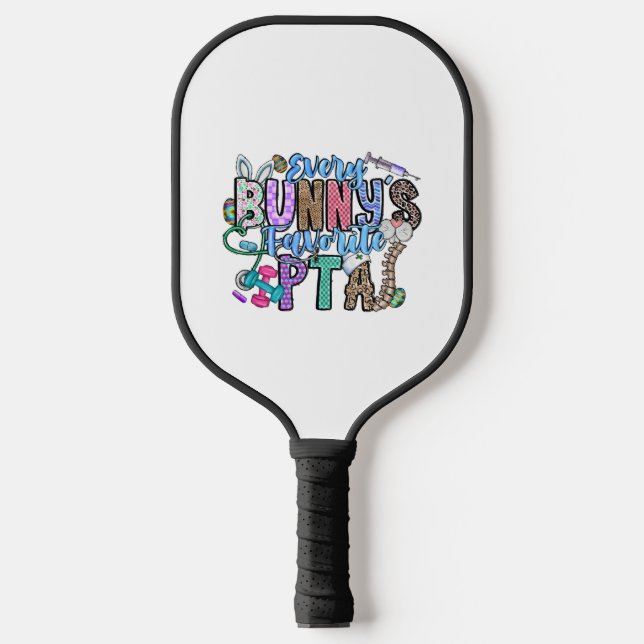 Raquette De Pickleball Chaque Bunnys PTA favori (Recto)