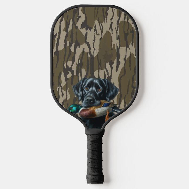 Raquette De Pickleball Chasse au canard Labrador Retriever Bottomland Cam (Recto)