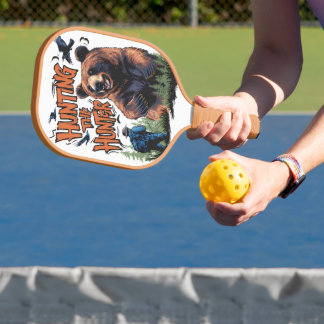 Raquette De Pickleball Chasse aux ours amusante