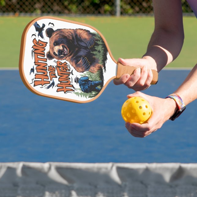 Raquette De Pickleball Chasse aux ours amusante (Insitu)