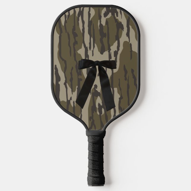 Raquette De Pickleball Chasse Camo Black Bow Ribbon (Recto)