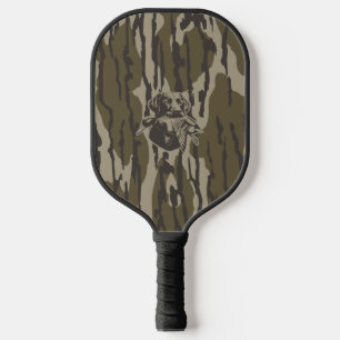 Raquette De Pickleball Chasseurs De Canards Avec Camouflage De Forêt De C