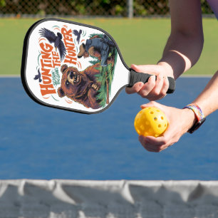 Raquette De Pickleball Chasseurs Humble Rencontre Chasse Drôle