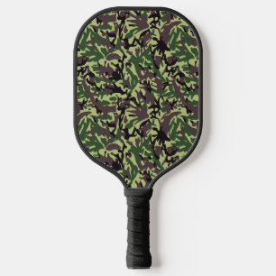 Raquette De Pickleball Chasseurs Motif Camo Vert